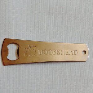 Moosehead Brewery Bottle Opener Metal Silver